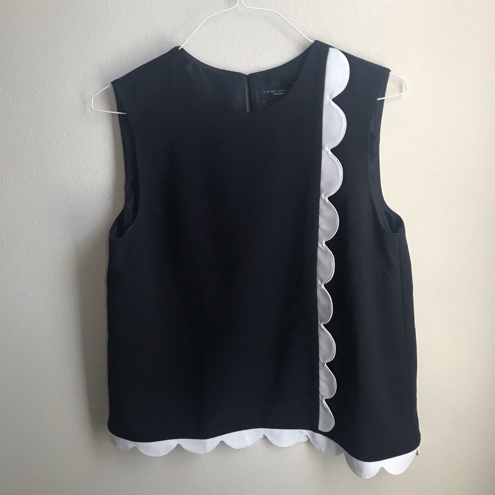 Victoria Beckham for Target | Scalloped Tank Top